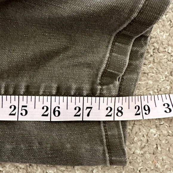 PrAna Brown/Gray Classic Denim Stretch Jeans size 4/27 Short EUC - Picture 9 of 9